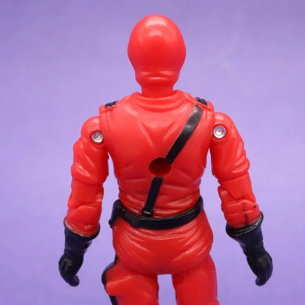 Custom GI Joe Black‎ Major WORMS Maggot Driver Cobra Red Shadow ARAH b